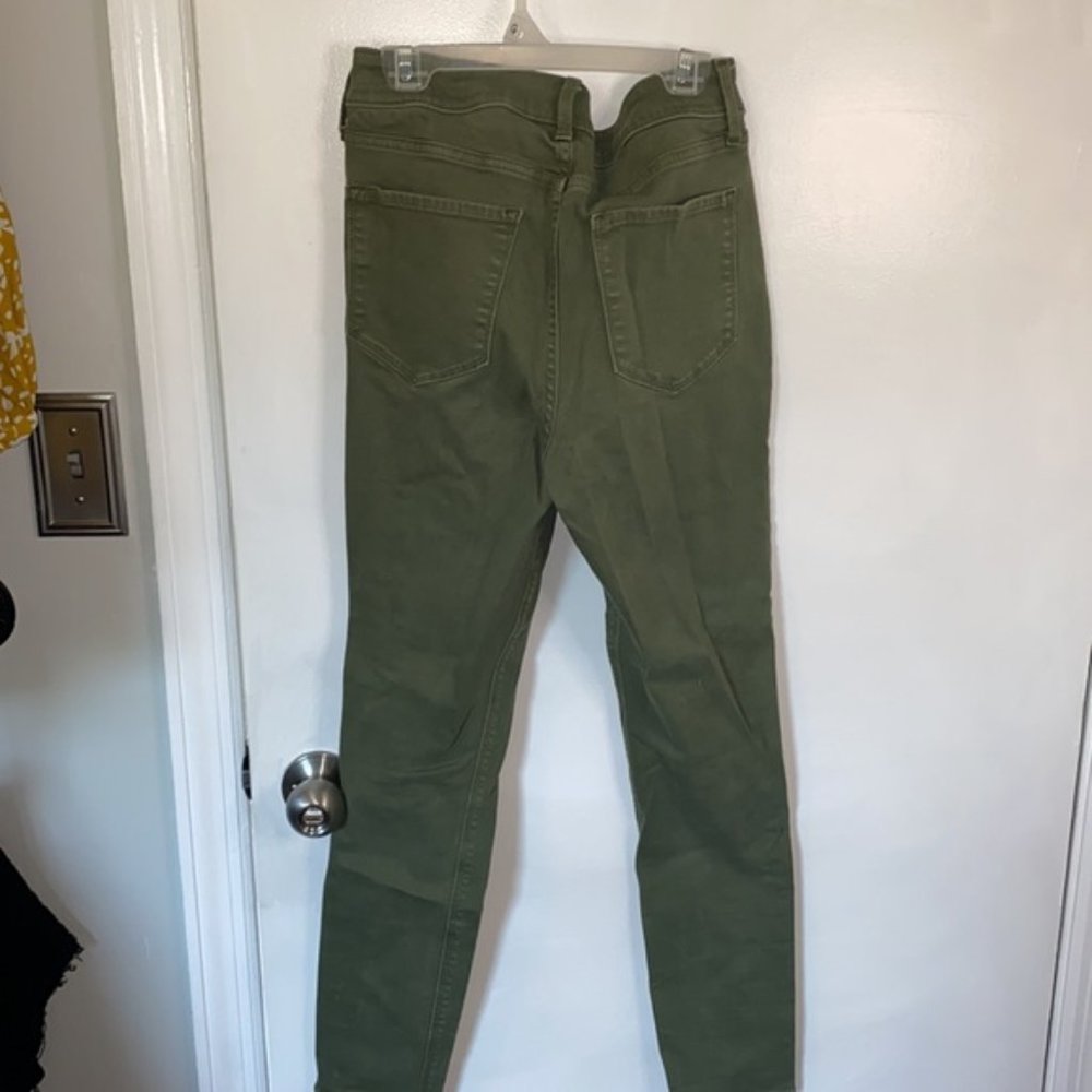 Army green skinny jeans - Picture 4 of 4